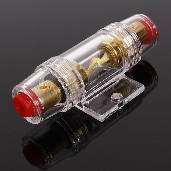 Rosy Brown Car Audio Refit Fuse Holder With 2 Pcs 40 AMP Fuses