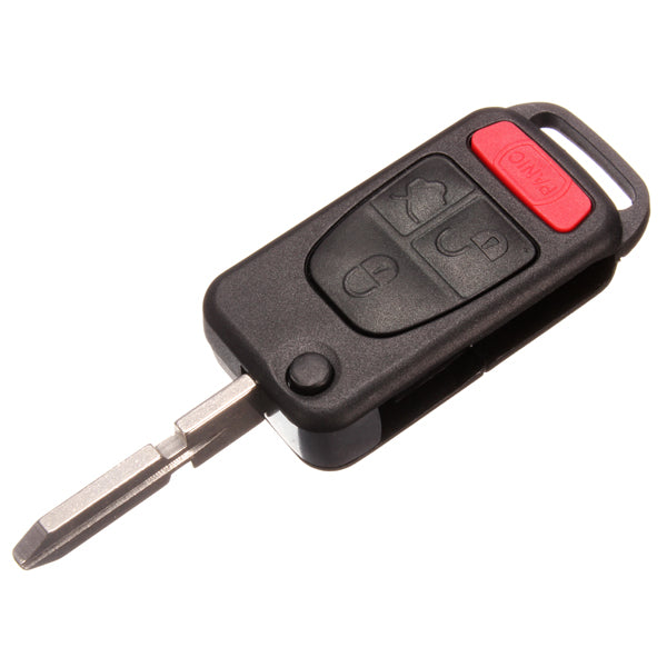Four Buttons Remote Key Shell Case Black Colour Replacement - Auto GoShop