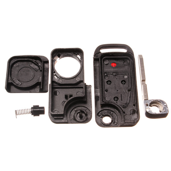 Four Buttons Remote Key Shell Case Black Colour Replacement - Auto GoShop