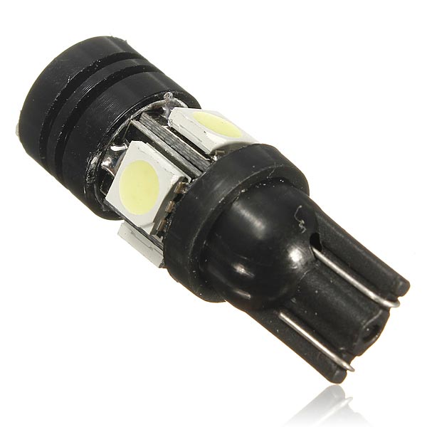 Dark Slate Gray T10 4SMD LED Bulb Lamp Xenon White 12V License Plate Light