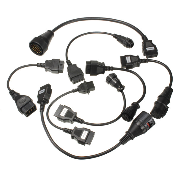 8PCS OBDII Car Diagnostic Tool Adapter Cables Pack For Autocom CDP - Auto GoShop