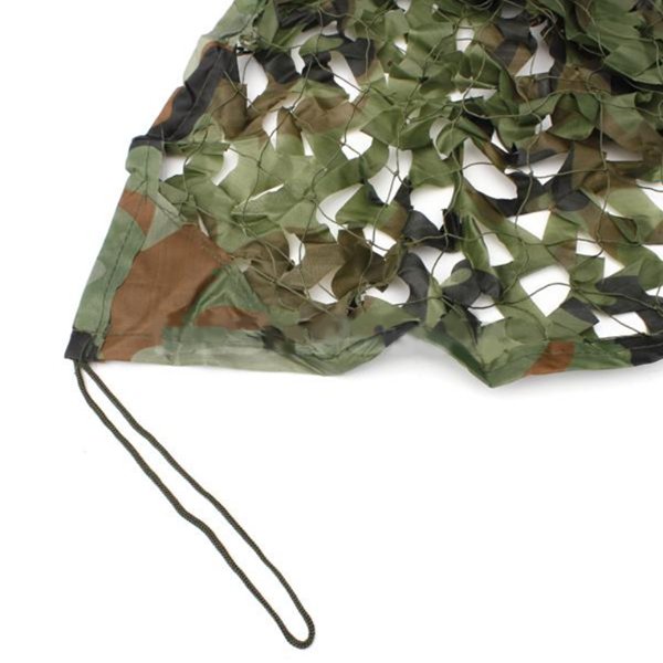 Dim Gray 3X1.5m Woodland Camouflage Camo Net For Camping Military Photography