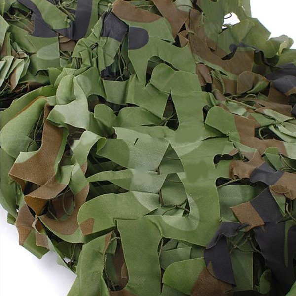 Dim Gray 3X1.5m Woodland Camouflage Camo Net For Camping Military Photography
