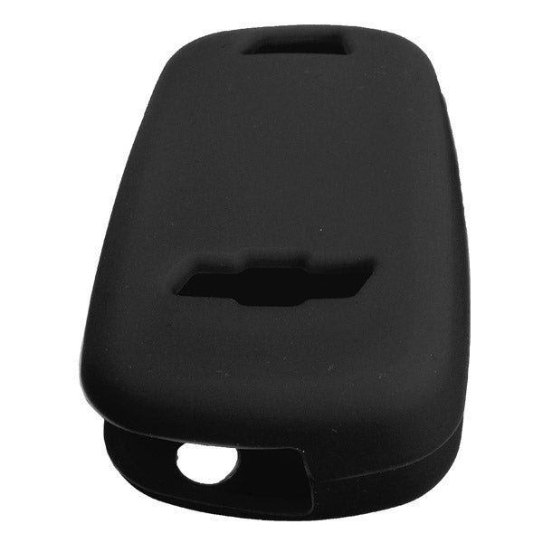3 Button Silicone Key Case Holder Fob Protector Cover For Chevrolet - Auto GoShop