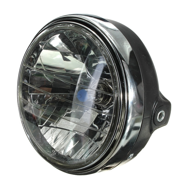 Dark Slate Gray 7inch 12V 35W H4 Motorcycle Headlight Bulb Rear Mount Headlamp