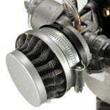 Black 49cc Minimotorbike Quad Engine Carburetor Pull Start Air Filter