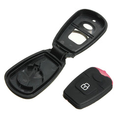 Dark Slate Gray 2 Buttons Remote Keyless Shell Case Fob For Hyundai Santa FE Elantra