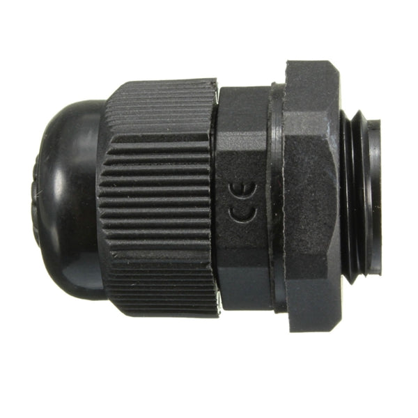 Dark Slate Gray Waterproof M16x1.5 IP68 Cable Gland Locking Nut Strain Stuffing Thread Compression