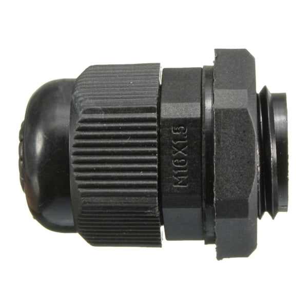 Dark Slate Gray Waterproof M16x1.5 IP68 Cable Gland Locking Nut Strain Stuffing Thread Compression