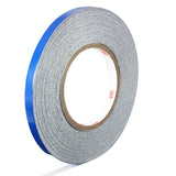 Gray 1Roll 1cm x45.7m Reflective Body Rim Stripe Sticker DIY Tape Self-Adhesive