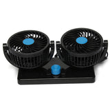 12V 360 Degree All Round Mini Air Cooling Fan adjustable Portable Cooler Summer - Auto GoShop