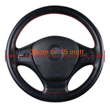 Soft Genuin Leather Car Wheel Cover
