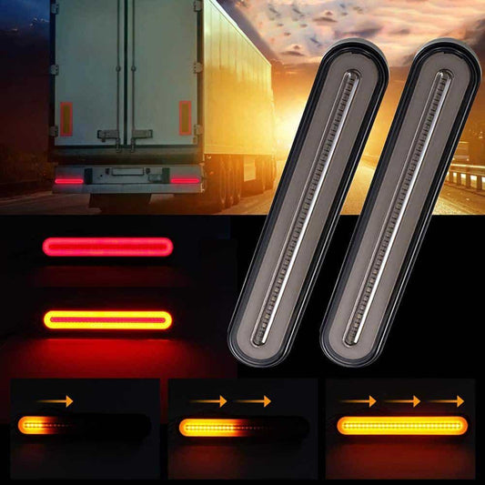 Juego de 2 barras de luces LED para camiones a prueba de agua