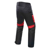 Pantalones de moto resistentes al viento con rodilleras protectoras
