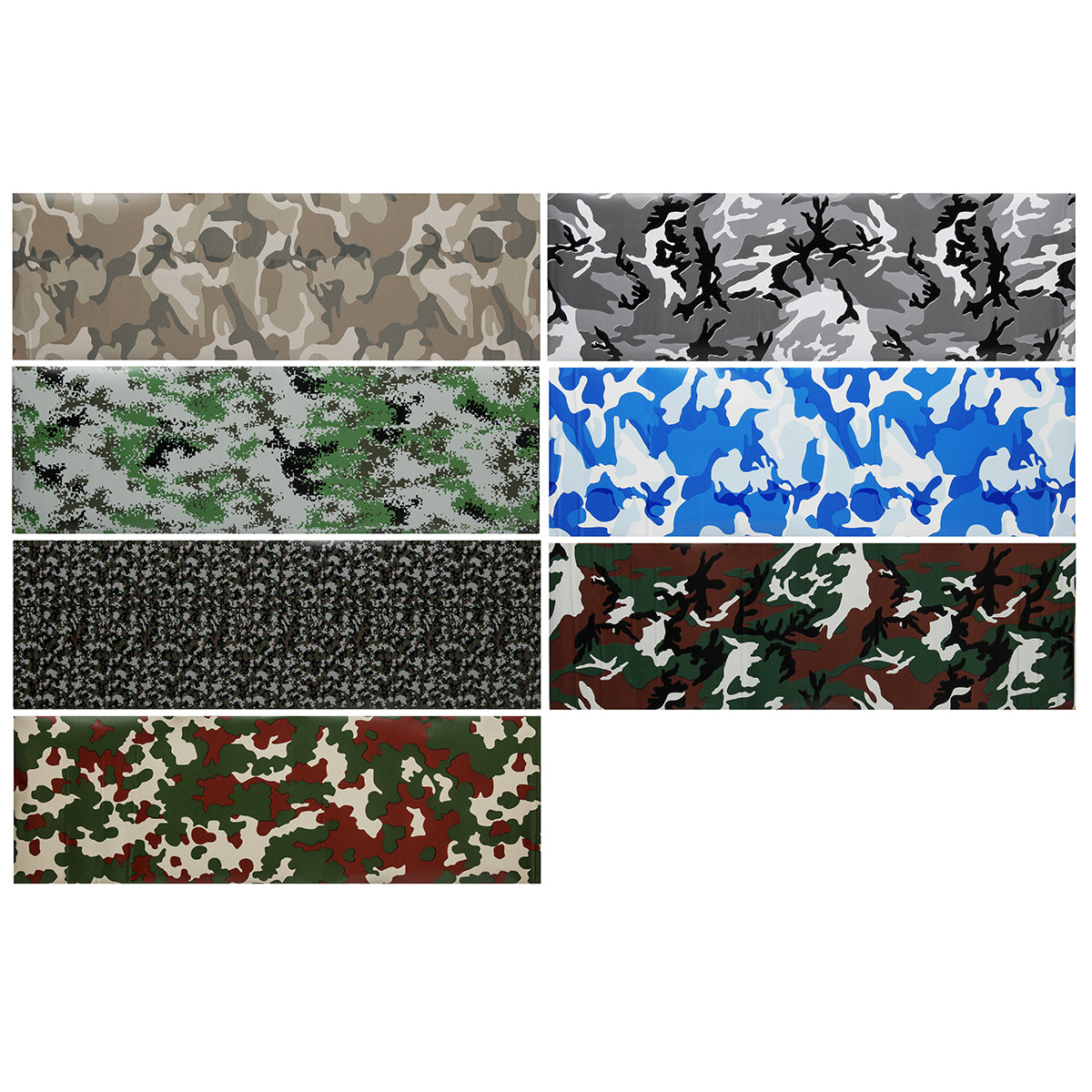 Dark Slate Blue Stickers DIY Styling Accessories Woodland Green Camouflage Desert For Motorcycle Automobiles Car