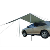 Dim Gray Car Tent Awning Rooftop Truck Camping Travel Shelter Outdoor Sunshade Canopy