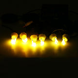 Yellow 12V HID Bulbs Hide Away Emergency Hazard Warning Flash Strobe Light System Kit