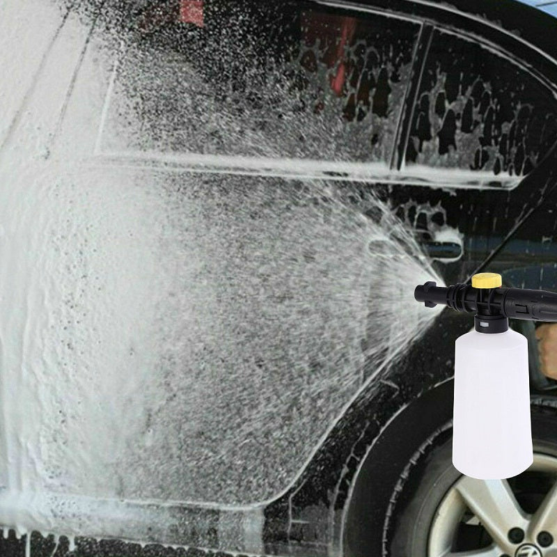 Car Pressure Washer Compatible Snow Foam Bottle High Pressure Sprayer Adjustable for Karcher K Series - Auto GoShop
