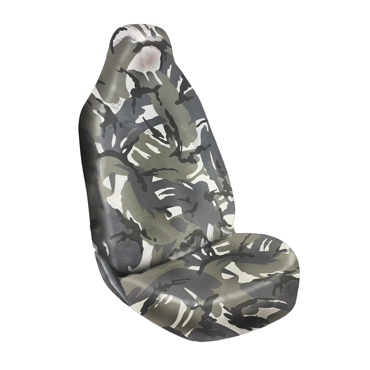Green Camo Front Auto Seat Full Covers Universal Protector for Car Truck SUV Van - Auto GoShop
