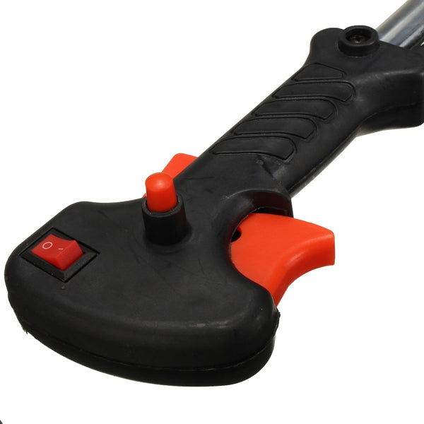 Orange Red Stimmer Trimmer Brush Cutter Throttle Trigger Mower Handle Switch With Throttle Cable