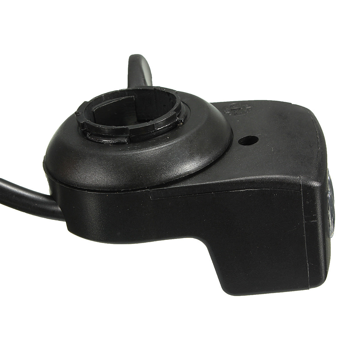 Black 24/36/48V E-Bike Electric Car Throttle Engine 3 LED Indicator Display Button Switch