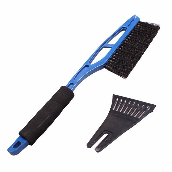 Multifunctional Ice Snow Shovel Ice Scoop Blue with Soft Handle - Auto GoShop