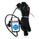 Black HCalory 12 5KW Diesel Air Heater Parking Heater Variable Frequency Car Heating Machine (12V)