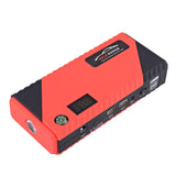 JX31 Display 98600mAh 12V Car Jump Starter Portable USB Emergency Power Bank Battery Booster Clamp 1000A DC Port Red - Auto GoShop