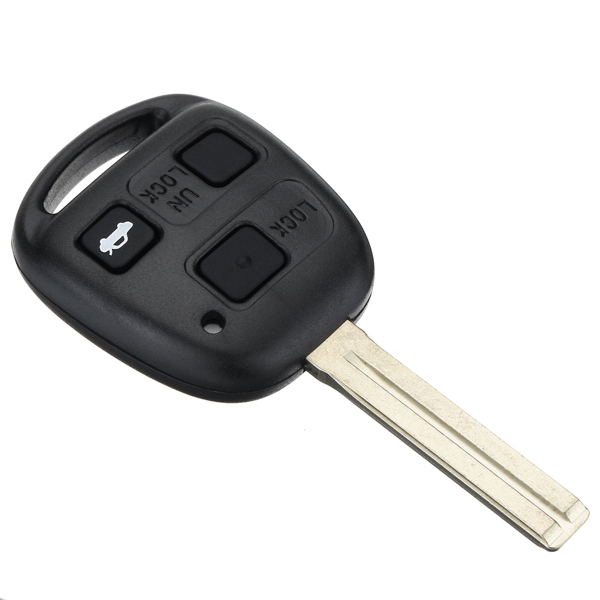 3 Buttons Remote Key Fob Case Shell w/ Battery For Lexus IS200 GS300 LS400 RX300 - Auto GoShop