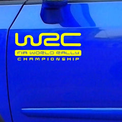 Blue Car Reflective Vinyl Sticker Door Decals for BMW VW Golf Cruze