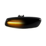 Black Dynamic Amber LED Side Indicators Repeaters Lights for Citroen C3 C4 C4 DS4 DS3 for Peugeot 207 308 3008 5008 RCZ