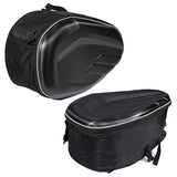 Dark Slate Gray 58L Motorcycle Saddlebags Rear Seat Luggage Large Capacity Multi-use Expandable