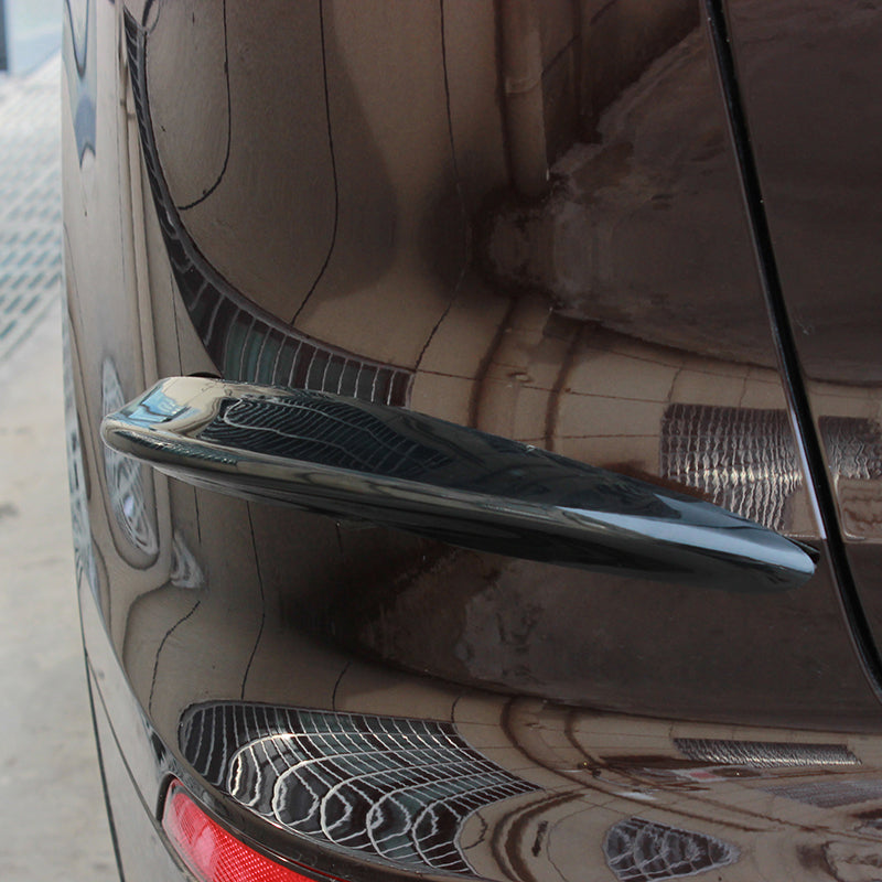 Dark Slate Gray SHUNWEI Pair PVC Bumper Strips Anti-Collision Strip For Front Rear Car