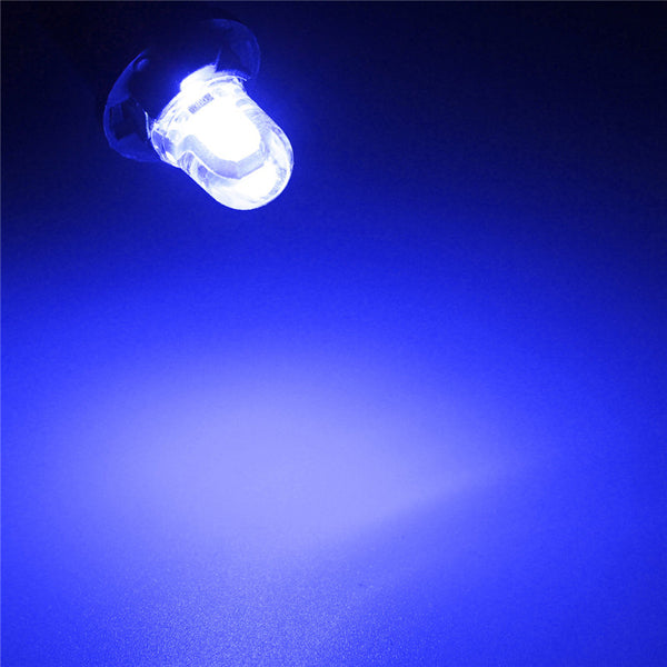 Light Slate Blue T10 194 168 W5W COB 8SMD SILICA Car LED Door License Light Bulb