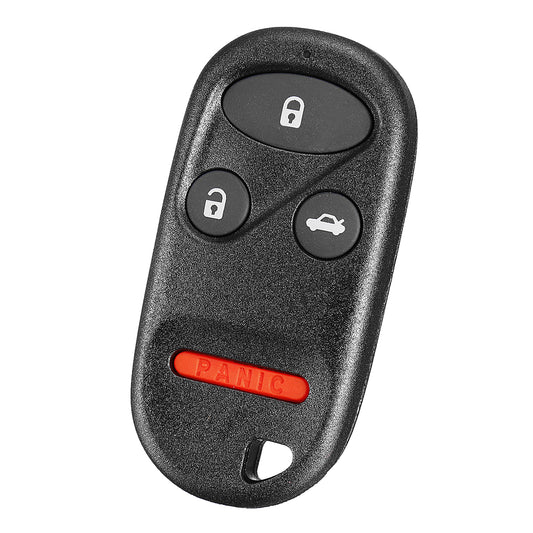 Dark Slate Gray 434MHz 4 Buttons Remote Key Fob Case Shell&Battery for Honda Civic Accord