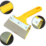 Gold Car Windscreen Wiper Blade Film Tools T Type Rubber Scraper