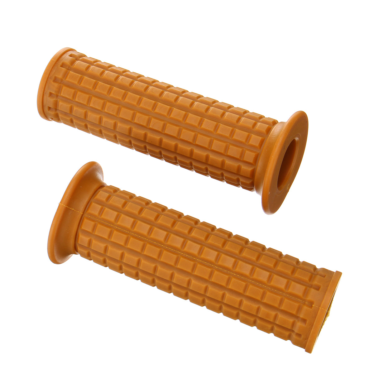 Chocolate 7/8 inch 22mm Rubber Handlebar End Grip For Motorcycle ATV Dirt Bike Cafe Racer