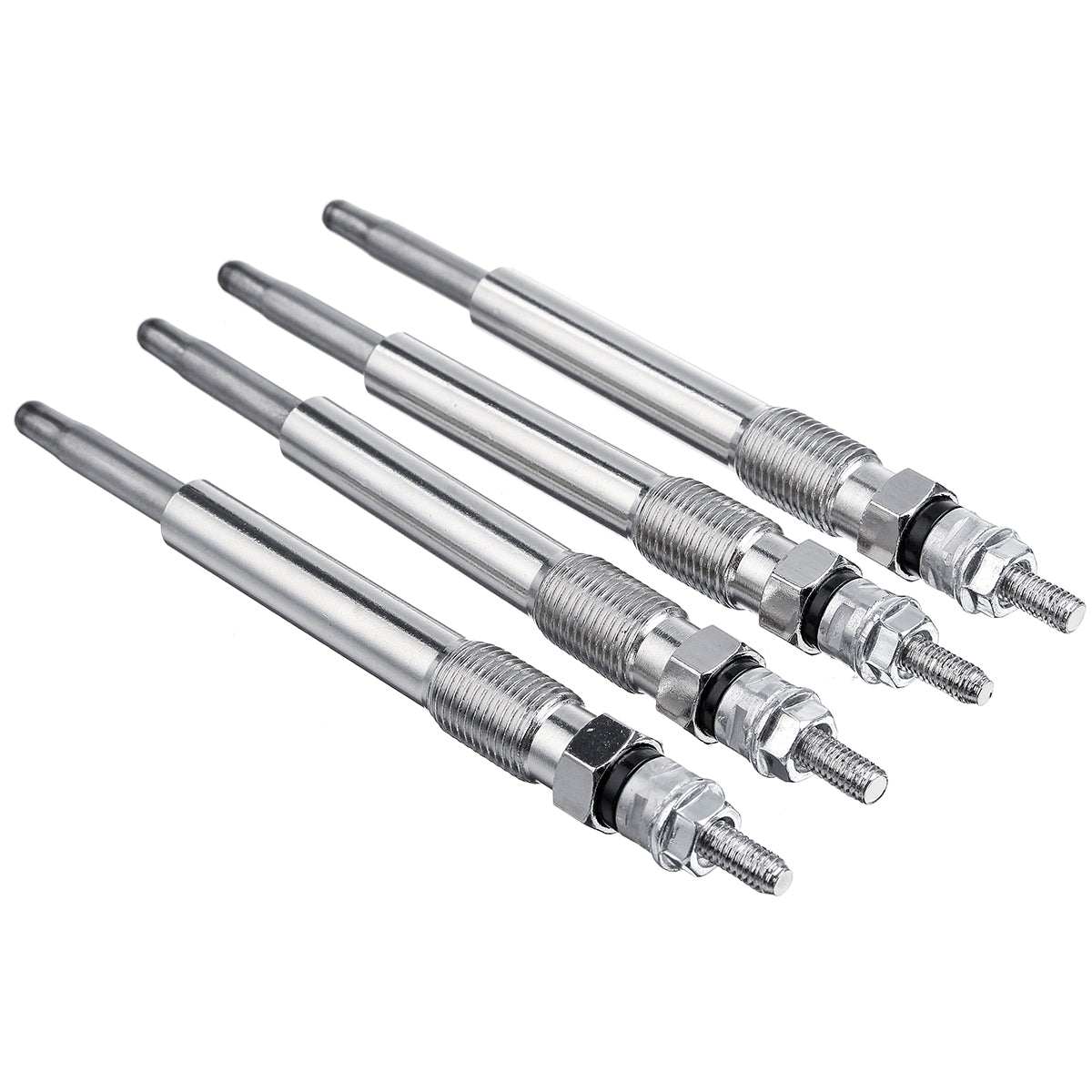 Gray 4Pcs Diesel Heater Glow Plugs GP504X4 For Citroen For Fiat For Peugeot 206 For Suzuki For Lancia 2.0 HDI