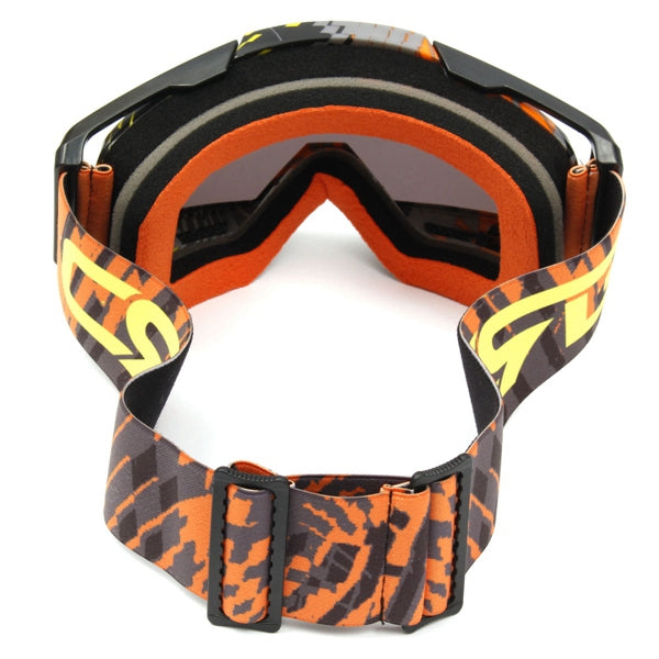 Chocolate Motocross Goggles Motorcycle Helmet Windproof Glasses Sports Racing Cross Country Off Road ATV SUV