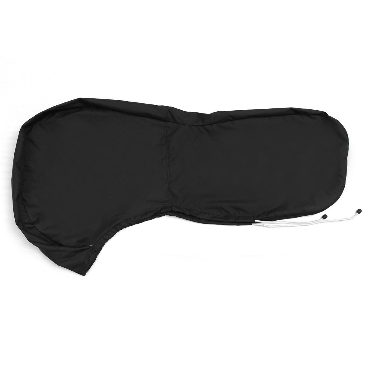 Dark Slate Gray 600D Black Boat Full Outboard Engine Cover Fit For 15-20HP Motor Waterproof