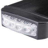 Lavender 22Inch 40LED Car Roof Top Warning Strobe Light Bar 7 Flashing PatternS Beacon Magnetic Amber Lamp