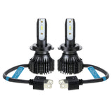 Dark Slate Gray F3 Car LED Headlights Bulbs 120 Degree Lighting 6000K 12V 3000LM Waterproof 9005 9006 H1 H11 H7 2Pcs