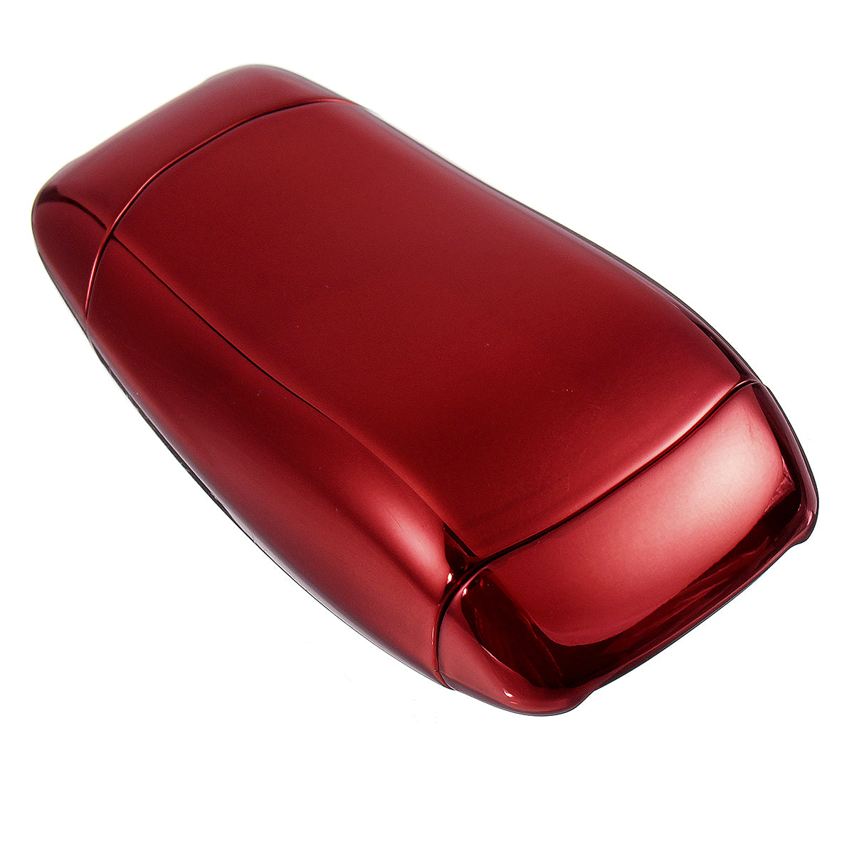 Dark Red 2 IN 1 TPU Remote Smart Key Case Cover with Button Film For Benz E/S Class E300 E400 S63 S65