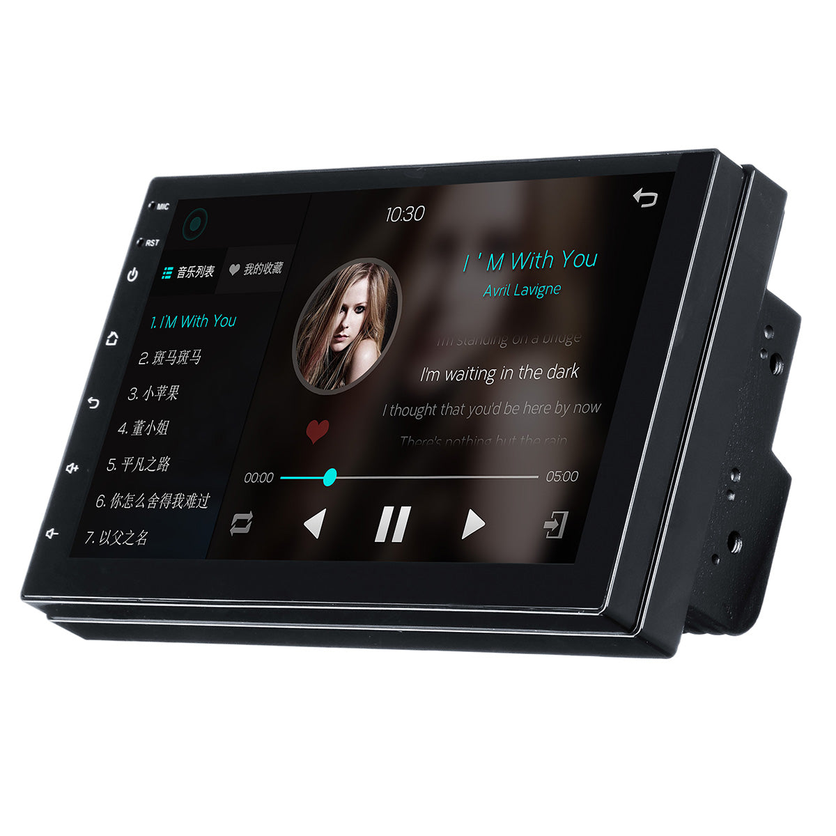 7 Inch for Android 8.0 Car Stereo Radio Quad Core 1+16G 2 DIN 2.5D MP5 Player WIFI FM Support Rear Carema - Auto GoShop