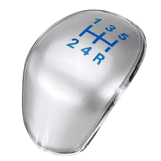 Lavender 5 Speed Gear Shift Knob Cap Silver For Ford Fiesta Transit Connect Tourneo Fusion