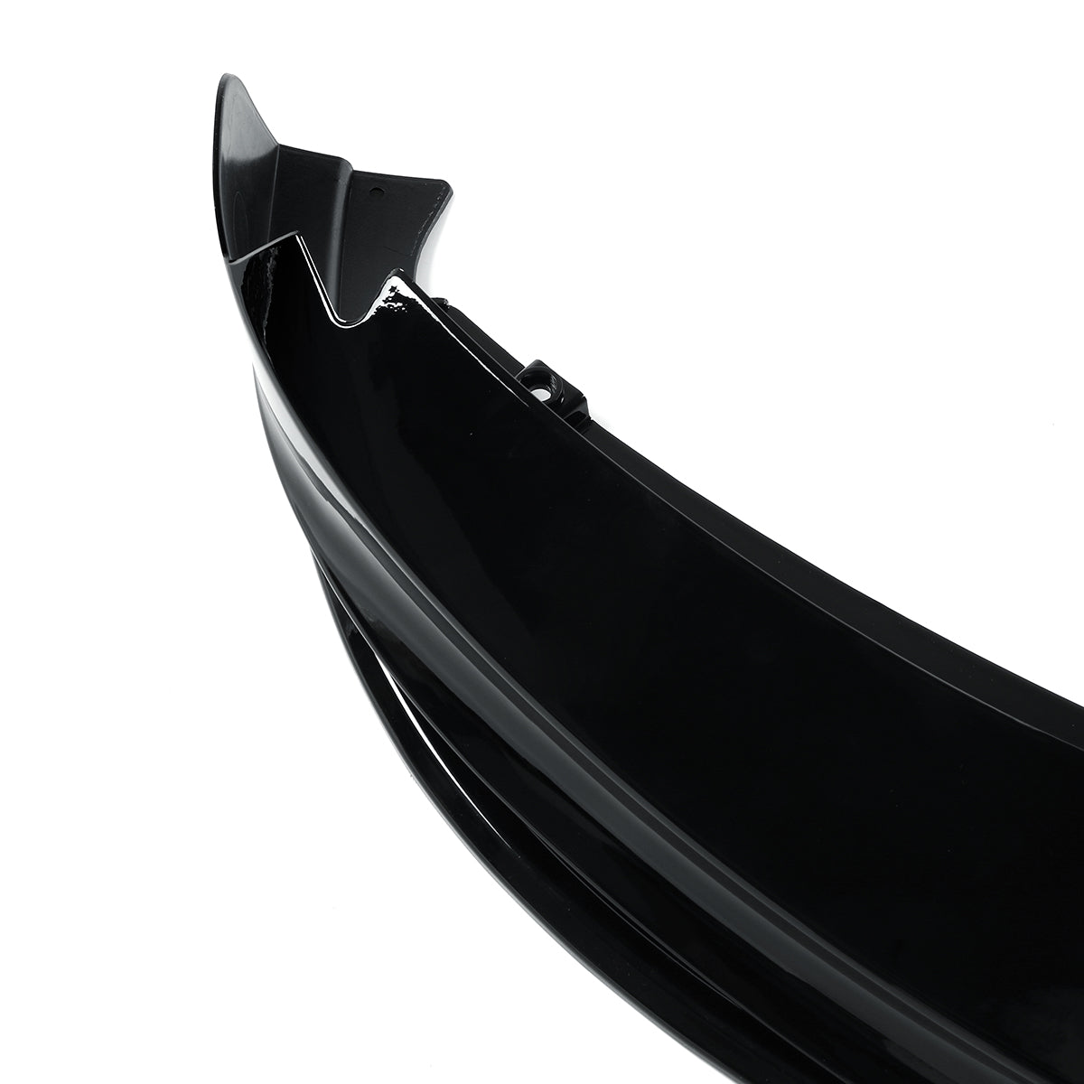 Car Universal Carbon Fiber Look Glossy Black Front Bumper Splitter Lip Body Kits For BMW 4 Series - Auto GoShop