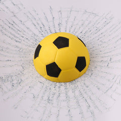 Goldenrod Creative Waterproof  PVC 3D Car Window Stickers Tennis Ball Hits Car Body Decal