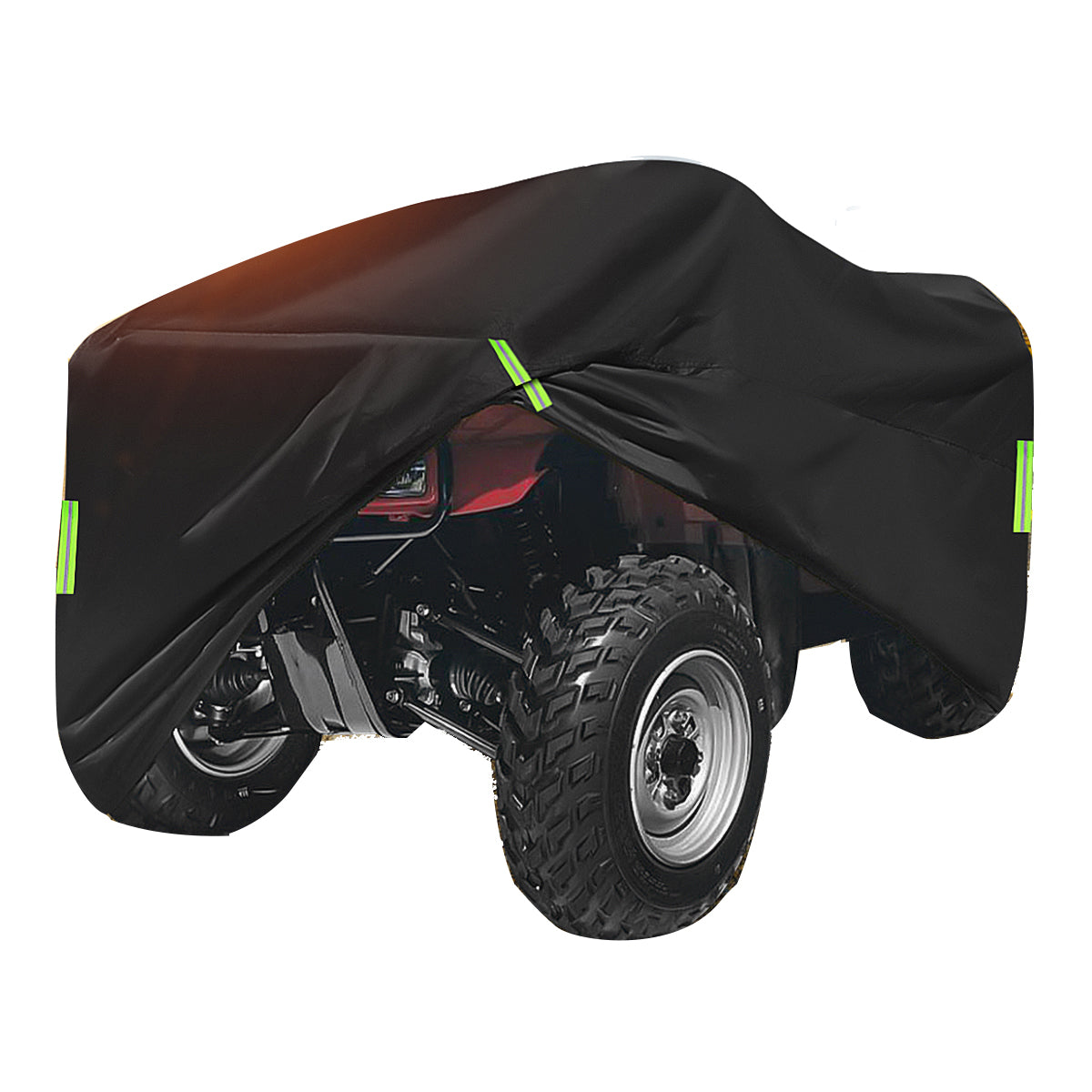 XXL 190T Waterproof Quad Bike ATV Cover with Reflective Stripe Universal Covers - Auto GoShop