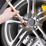 MATCC 2PCS Car Detail Brush Cleaning Brush Premium Bristle With Wooden Handle - Auto GoShop