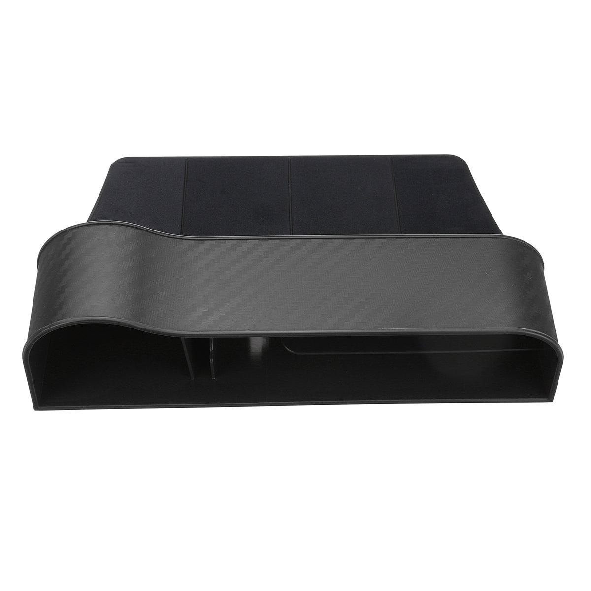 Dim Gray 1Pcs Universal Car Seat Crevice Storage Box Convenient Organizer 3 Colors